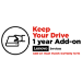 Lenovo Keep Your Drive Add On - Extended service agreement - 1 year - for ThinkCentre M90, M900, M90n-1 IoT, M90q Gen 3, M910, M920, M93
