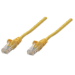 Intellinet Network Patch Cable, Cat5e, 5m, Yellow, CCA, U/UTP, PVC, RJ45, Gold Plated Contacts, Snagless, Booted, Lifetime Warranty, Polybag