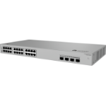 HUAWEI eKit S220S Series S220S-24P4J Managed L2 Gigabit Ethernet (10/100/1000) Power over Ethernet (PoE) 1U Grijs