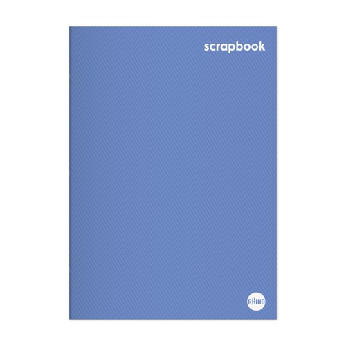 Image of Rhino 13 x 9 Scrapbook 24 Page Blue Sugar Paper (Pack of 60)