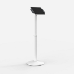 Capture Height Adjustable Tablet Floor Stand (Black) White