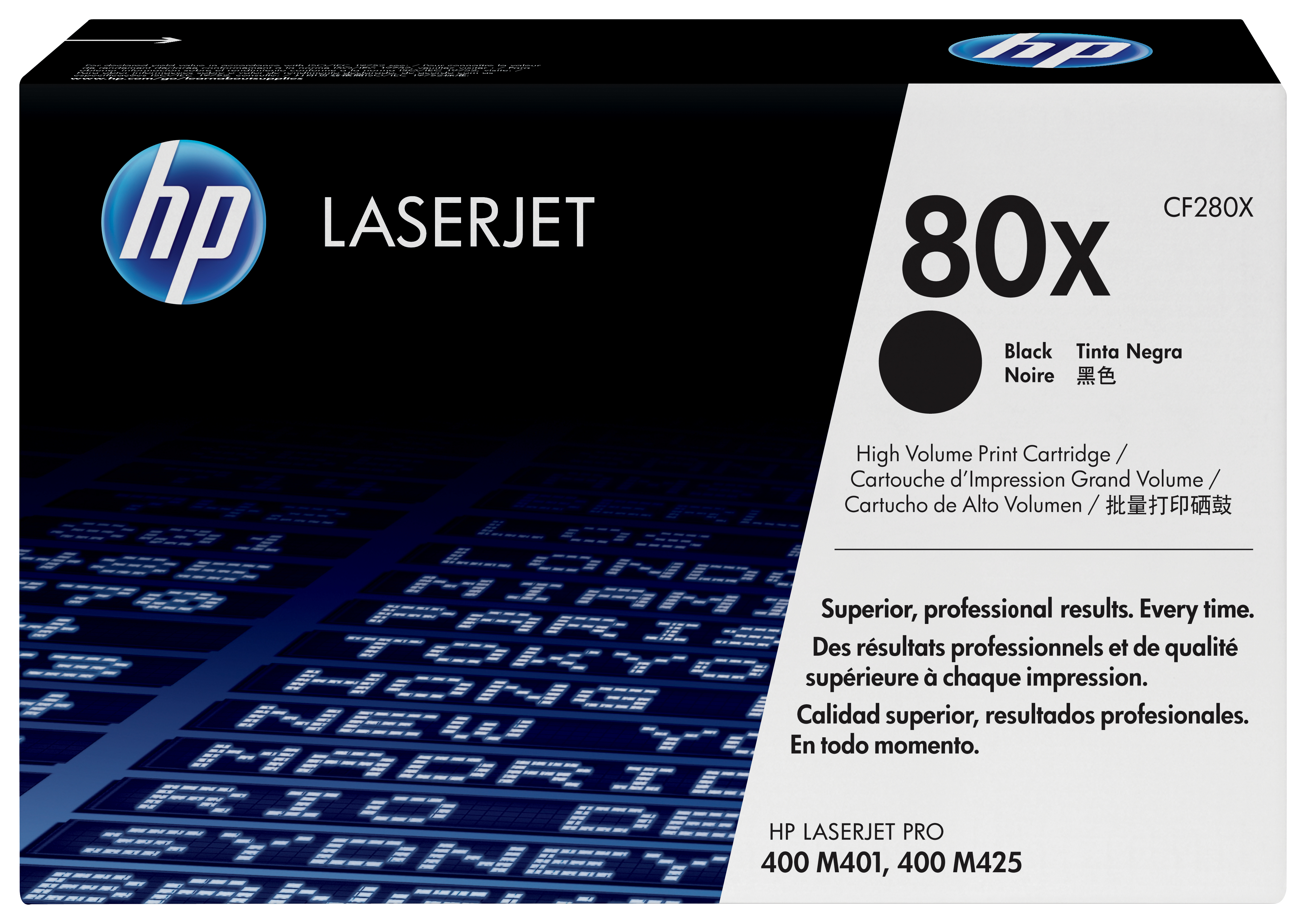 Image of HP CF280X/80X Toner cartridge black high-capacity, 6.9K pages...
