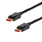 4Cabling 5m DisplayPort v1.4 Cable Male to Male. 8K @60Hz. Black