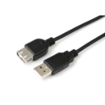 Microconnect USBAAF5B USB-kabel USB 2.0 5 m USB A Zwart