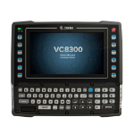 Zebra VC8300 handheld mobile computer 26.4 cm (10.4") 1024 x 768 pixels Touchscreen 3.7 kg Black