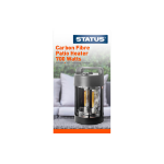 STATUS 700W Carbon Fibre Element Patio Heater