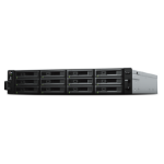 Synology RackStation RS2418RP+ NAS/storage server Rack (2U) Ethernet LAN Black, Grey C3538