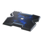 Cooler Master NotePal X3 laptop cooling pad 43.2 cm (17") Black