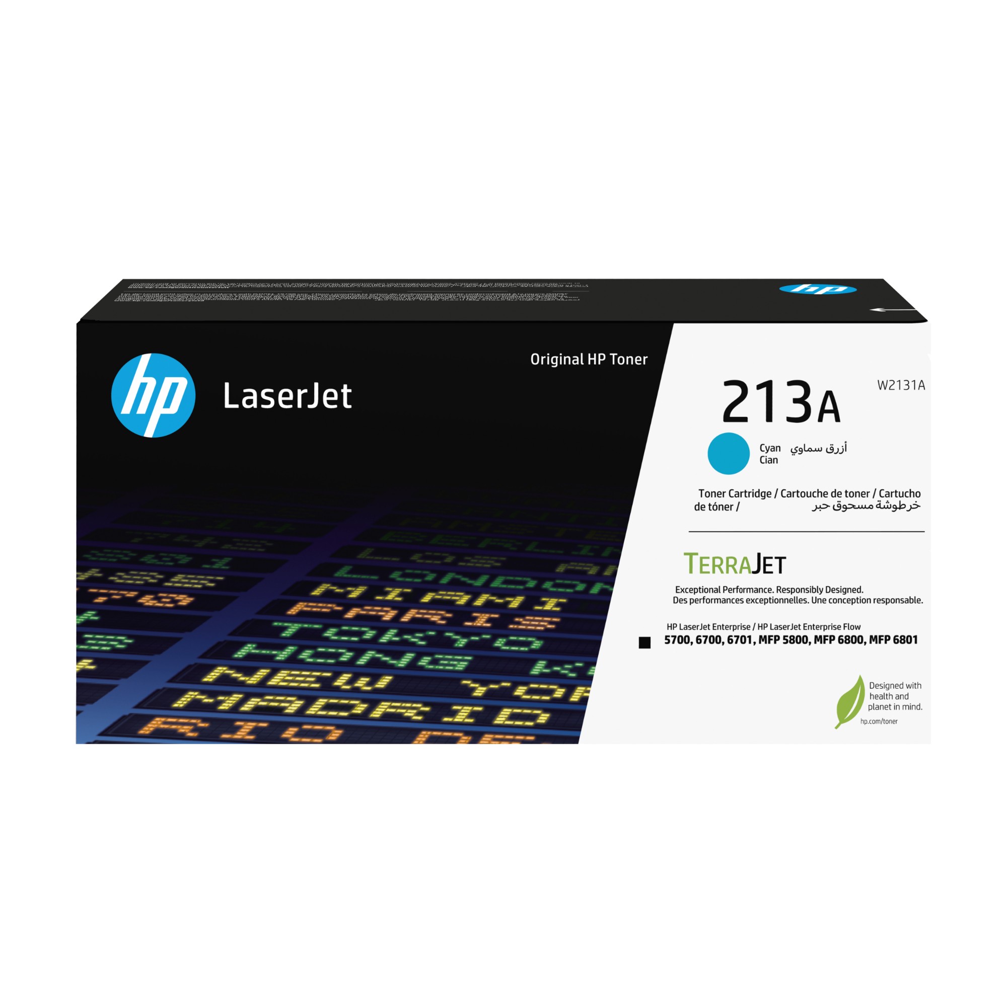HP W2131A/213A Toner cartridge cyan, 3K pages ISO/IEC 19798 for HP CLJ 5800/6700/6701/6800