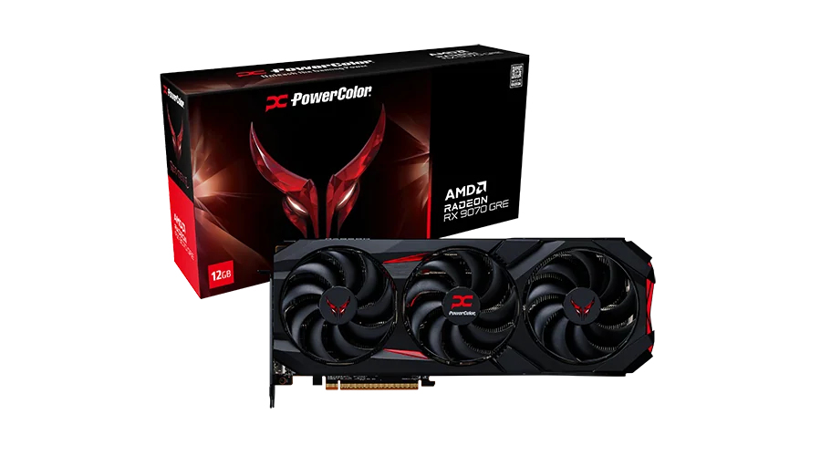 Powercolor Red Devil Amd Radeon Rx 9070 Gre 12 Gb Gddr6
