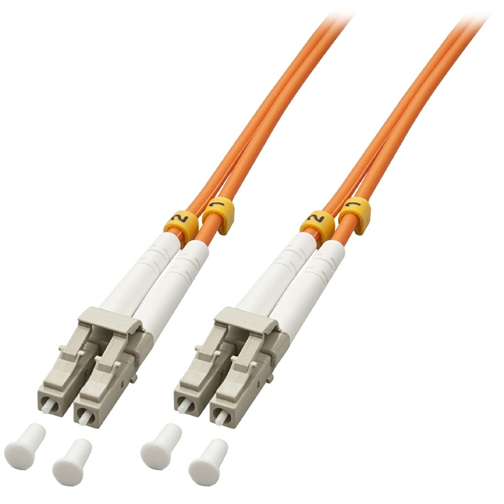 Lindy 75m LC-LC OM2 50/125 Fibre Optic Patch Cable