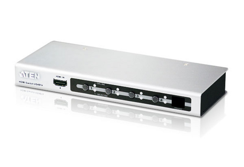 Photos - Cable (video, audio, USB) ATEN VS481A-AT-E video switch HDMI 