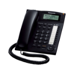 Panasonic KX-TS880B telephone Analog telephone Caller ID Black