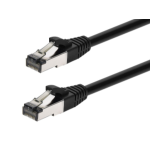 Monoprice 45444 networking cable Black 82.7" (2.1 m) Cat8 S/FTP (S-STP)