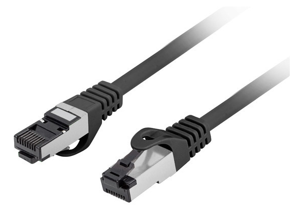 EU Product - Patchkabel CAT.8.1 S/FTP LSZH CU 2,0m Fluke Zert. sw thumbnail