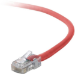 Belkin Cat5e Patch Cable, 10ft, 1 x RJ-45, 1 x RJ-45, Red networking cable 118.1" (3 m)