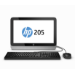 HP 200 205 G1 AMD E E1-2500 47 cm (18.5") 1366 x 768 Pixeles PC todo en uno 4 GB DDR3-SDRAM 500 GB Unidad de disco duro Windows 8.1 Negro, Plata