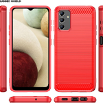 JLC Samsung A13 Brushed Silicone Case – Red