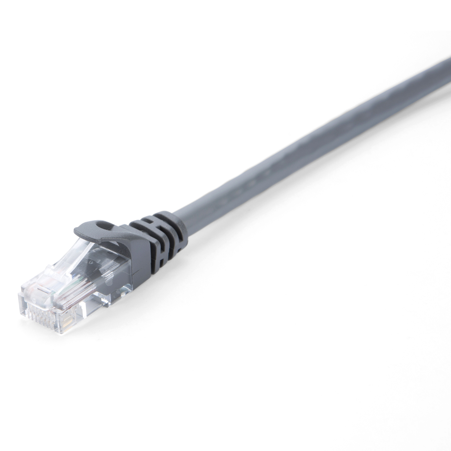 Photos - Cable (video, audio, USB) V7 Grey Cat6 Unshielded  Cable RJ45 Male to RJ45 Male 3m 10ft V7CAT6U (UTP)