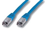 Image of Microconnect SSTP 1M CAT6 LSZH networking cable Blue F/UTP (FTP)