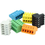 Brainboxes MK-588 terminal block Black, Blue, Green, Gray, Orange, Yellow