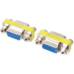 4XEM 4XVGAFF cable gender changer VGA Silver, Yellow