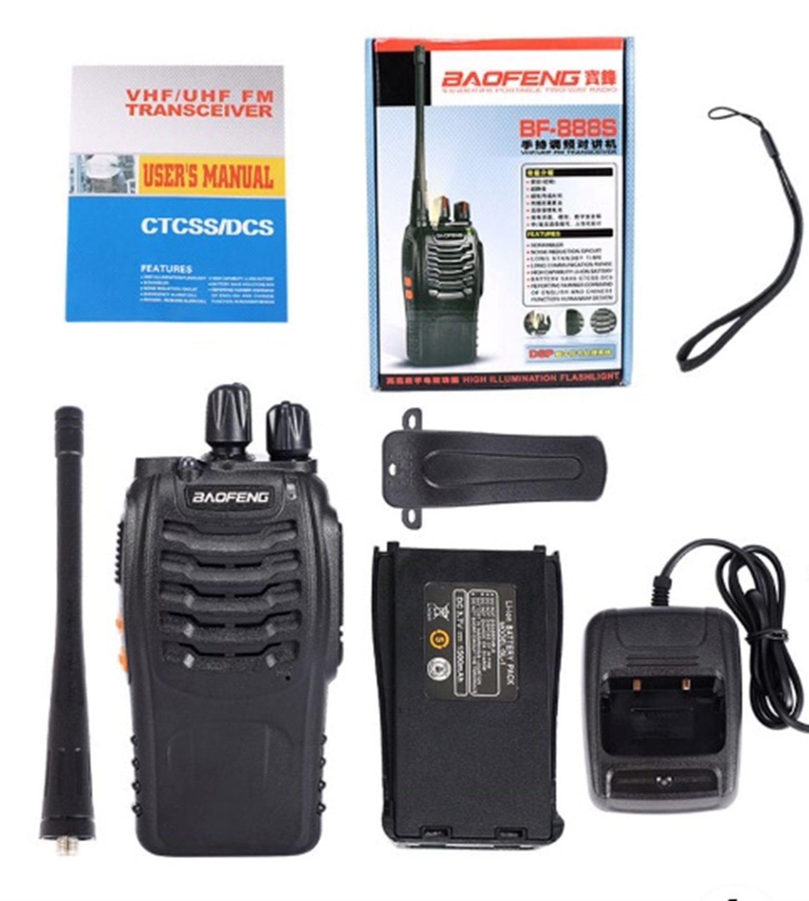 JLC 2 Pack Walkie Talkies