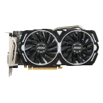 MSI ARMOR Radeon RX 570 4G OC AMD 4 GB GDDR5