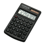 Olympia LCD 1110 calculator Pocket Basic Black