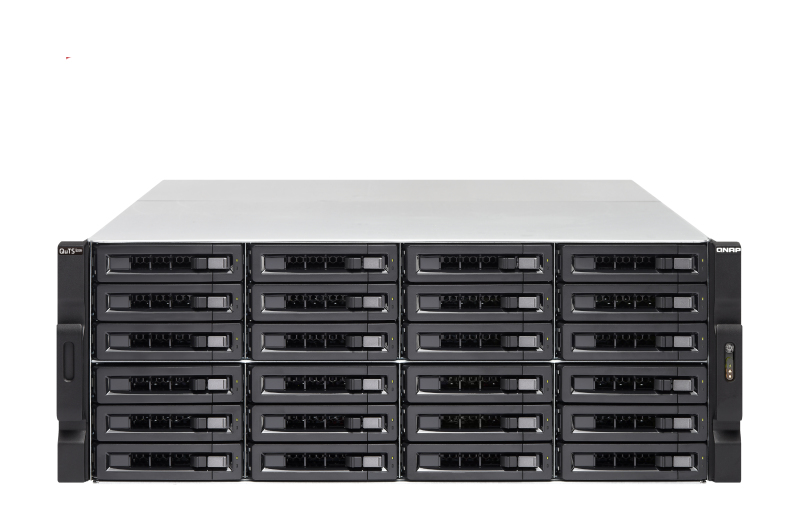 Image of QNAP TS-h2477XU-RP NAS Rack (4U) Ethernet LAN Black 3700X