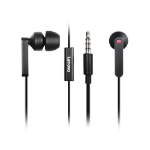 Lenovo 4XD0J65079 hoofdtelefoon/headset Hoofdtelefoons Bedraad In-ear Oproepen/muziek Zwart