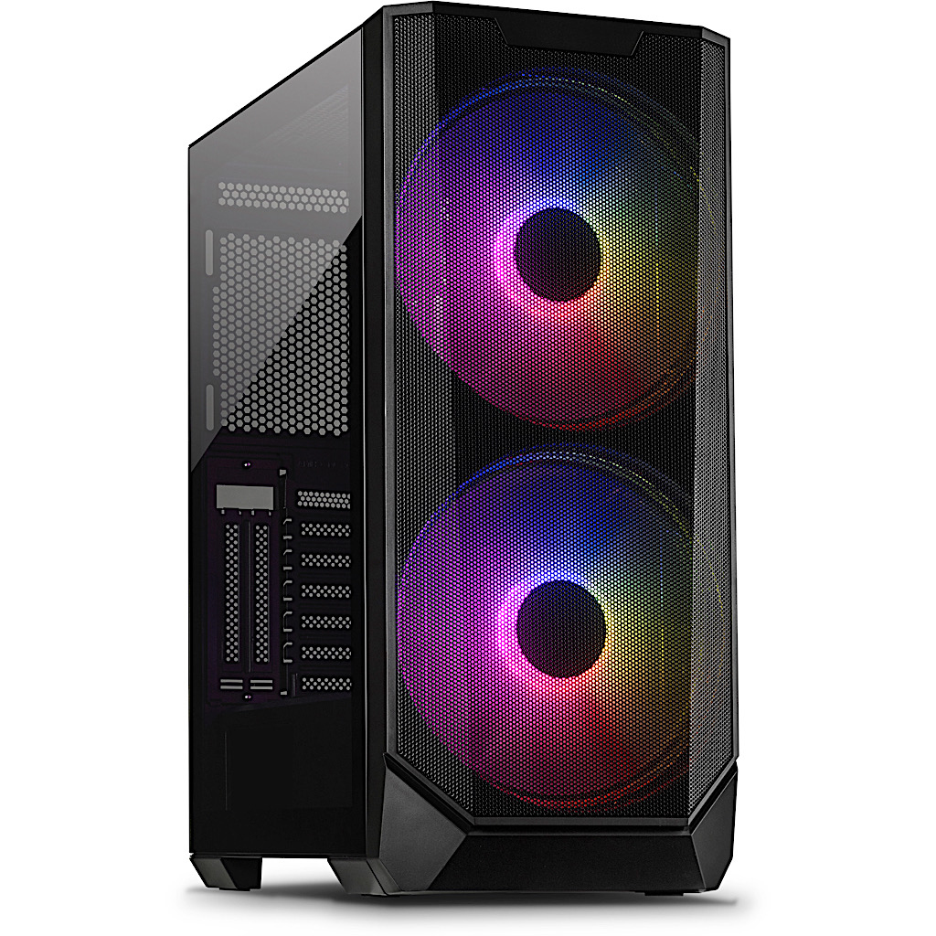 Image of Inter-Tech IT-3503 Airstream Tower Black