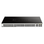 D-Link 48-Port Gigabit Smart Managed Switch with 4 Combo 1000BASE-T/SFP ports