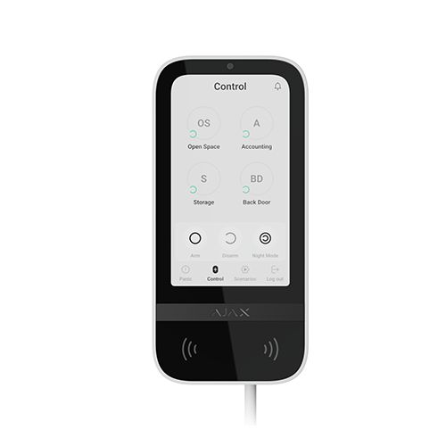Superior KeyPad TouchScreen  Fibra ASP - White thumbnail