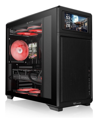 Thermaltake TR300 TG Midi Tower Black