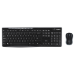 Logitech Wireless Combo MK270 tastiera Mouse incluso USB AZERTY Francese Nero