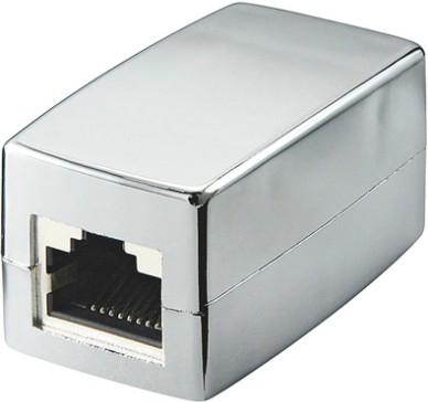 Image of Goobay RJ45 Modular Coupler, CAT 6
