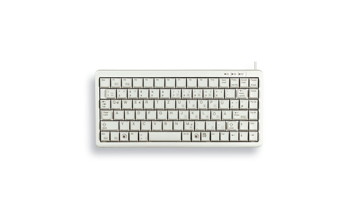 G84-4100LCMFR-0 CHERRY Compact-Keyboard G84-4100 - Tastatur - USB