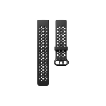Fitbit FB168SBBKS Smart Wearable Accessories Band Black Aluminium, Silicone