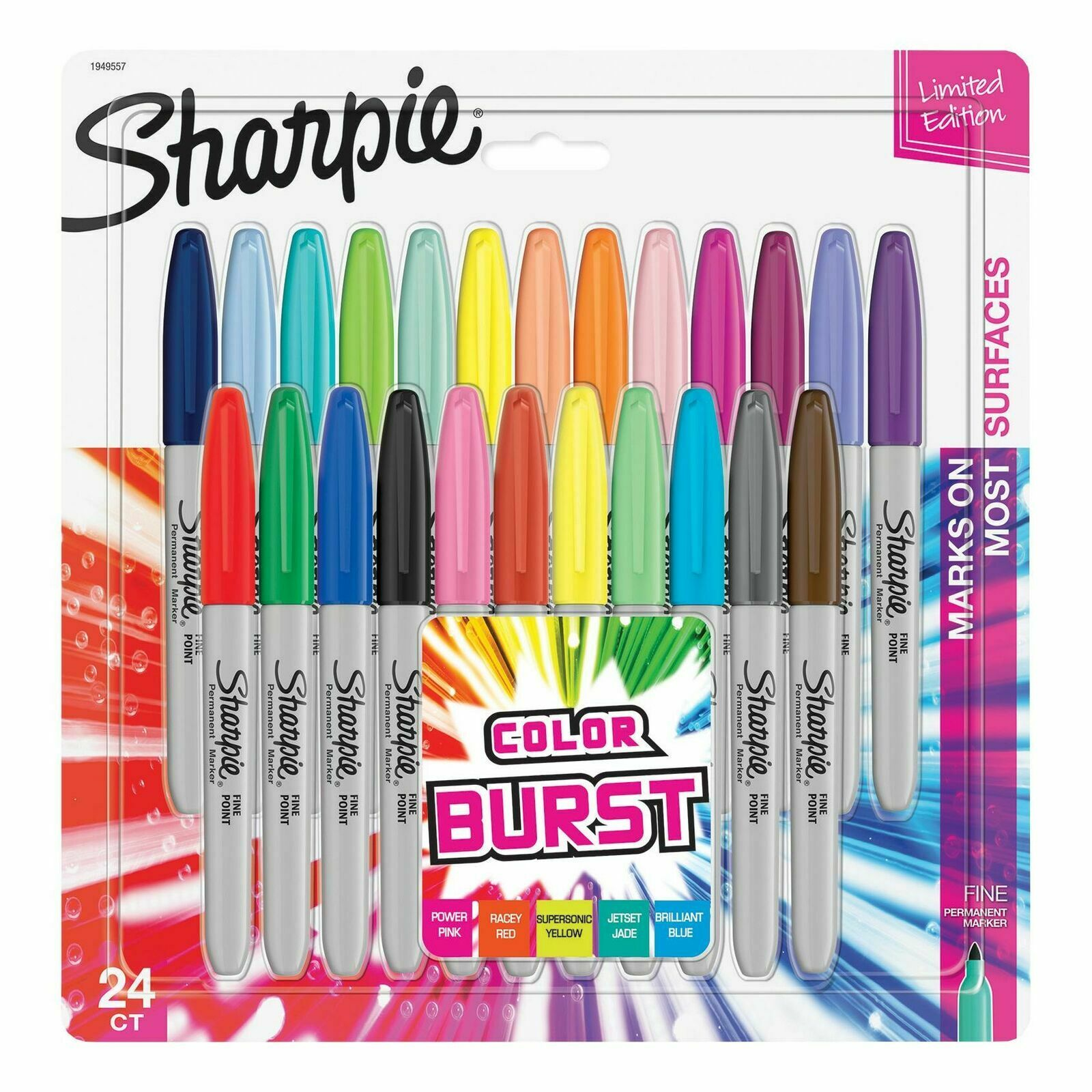 Image of Sharpie Fine marker 24 pc(s) Fine tip Multicolour