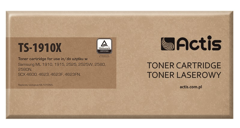 Actis TS-1910X toner (replacement for Samsung MLT-D1052L; Standard; 2500 pages; black)