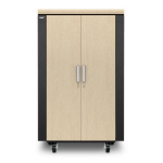 APC NetShelter CX 24U Freestanding rack Grey, Oak