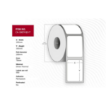 Capture CA-3007419-T printeretiket Wit