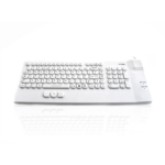 Accuratus AccuMed Compact keyboard USB QWERTY UK English White