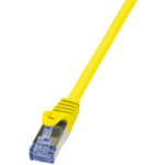 LogiLink Cat6a S/FTP, 10m networking cable Yellow S/FTP (S-STP)