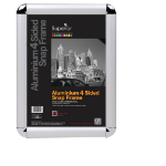 SECO by Stewart Superior SECO A3 Snap Frame with Round Corners 25mm Silver - ROUNDA3