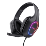 Trust GXT 416 ZIROX Casque Avec fil Arceau Jouer USB Type-A Noir