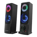 Acteck AS450 altavoz Negro Alámbrico 6 W