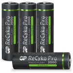 GP Batteries Rechargeable batteries 125210AAHCF-C4 industrial rechargeable battery Nickel-Metal Hydride (NiMH) 2000 mAh 1.2 V
