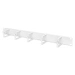 Digitus Cable routing panel with cable routing brackets for 483 mm (19") cabinets, 1U